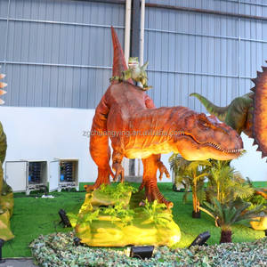 Jurassic periodo realistico personalizzato lifize Animatronic T-rex attraggono il flusso - Product Image 4