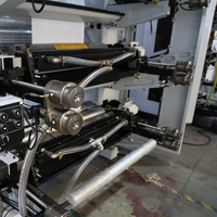 Machine d'impression flexographique haute vitesse rouleau à rouleau à tambour central 4, 6 ou 8 couleurs pour tissu tissé en PP, film et papier