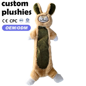 Juguete de Peluche para <span class=keywords><strong>Perro</strong></span> con Forma de Conejo, Personalizable a Bajo Precio, Duradero, Interactivo, Ideal para Masticar, Regalo Ideal para Perros - Product Image 1