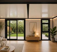 Casa Contenedor Prefabricada Expandible y Duradera de 20 pies/40 pies, Casa Móvil Modular de Lujo para Vivienda Temporal o Tienda