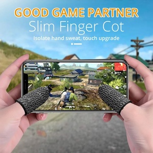Fundas para Dedos de Juego al por Mayor de Fábrica, Funda para Pulgar para Controlador de Juegos Móviles para PUBG, Antideslizante, Transpirable, Sin Costuras - Product Image 1
