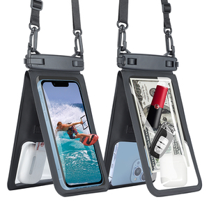Universal PVC Crossbody Pouch <strong>Waterproof</strong> Mobile Phone Dry <strong>Bag</strong> for Beach Wet Environment Everyday Use - Product Image 1