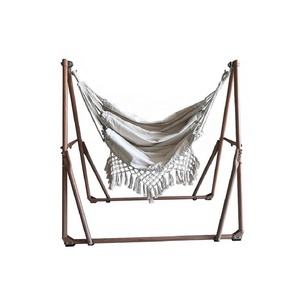 <span class=keywords><strong>Hamaca</strong></span> Plegable Portátil para Exteriores, Ideal para Camping y Playa, para 2 Personas, con Soporte Plegable, en Oferta - Product Image 2