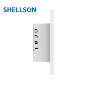 10A akıllı <span class=keywords><strong>WiFi</strong></span> zamanlayıcı duvar USB soket çok fonksiyonlu tip-c brezilya standart çift akıllı duvar prizleri - Product Image 6