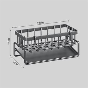 Lavello da cucina rastrelliera di drenaggio rubinetto cesto di drenaggio accessori bagno <span class=keywords><strong>porta</strong></span> spugna - Product Image 4