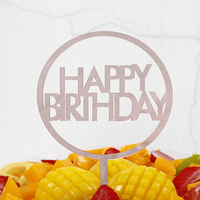 Exquisit gefertigte neue Design-Blume Geburtstags torte Topper Dekoration Zubehör für Hochzeit und alles Gute zum Geburtstag