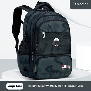 Sac à dos unisexe pour étudiants du collège, ensemble <span class=keywords><strong>de</strong></span> trois pièces à grande capacité, imperméable, avec fermeture éclair, <span class=keywords><strong>de</strong></span> la marque Sesame Baby - Product Image 6