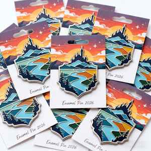 Fabricante de pines de diseño personalizado, insignia de esmalte duro, logotipo de empresa OEM ODM, broche de metal personalizado, pines de metal personalizados - Product Image 5