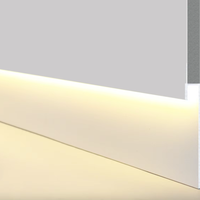 Profilé LED en aluminium anodisé série 6063 à trois côtés éclairés Tungwille AUL-TW-2114Y pour décorations