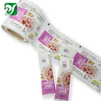 Rouleau de Film de qualité alimentaire Flexible laminé en PE, Sachet d'emballage de remplacement pour repas de céréales