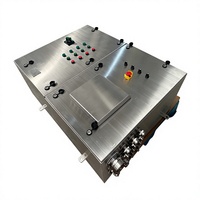 Armoire de commande en acier inoxydable CFD, armoire de distribution électrique IP66, AC220V 5A, boîte de protection pour l'automatisation des machines industrielles