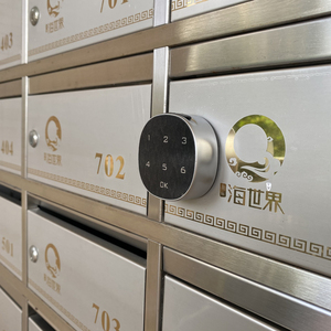 Điện tử kỹ thuật số mã thông minh kết hợp khóa Keyless <span class=keywords><strong>cam</strong></span> khóa cho phòng tập thể dục hộp thư - Product Image 4
