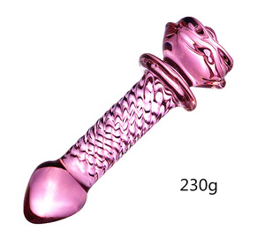 Высококачественная Анальная игрушка с розовыми кристаллами - Product Image 4