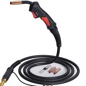 <span class=keywords><strong>Pistola</strong></span> de Soldadura <span class=keywords><strong>MIG</strong></span> ARCCAPTAIN <span class=keywords><strong>Lincoln</strong></span> Magnum 100L 100A con Cable de 3m (10 pies) K530-6 de Repuesto para 140T/180T Easy-Core/Pro-<span class=keywords><strong>MIG</strong></span>/Pak - Product Image 1