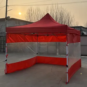 Fiesta al aire libre Tent3X3M 3X4.5M 3X6M Pop Up Exposición Gazebo plegable al aire libre Carpa para eventos Feria comercial Toldo Carpa publicitaria