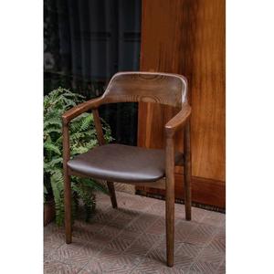 Dormitorio Natural de calidad de madera superior Vietnam Material Moderno apartamento Chaise De Cafe diseño tradicional sala de estar sofá silla - Product Image 3