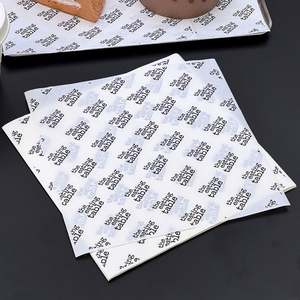 Custom Greaseproof PE Coated Eco-Friendly Disposable Bakery Supplies Pastry Wrapper Bread Cake <b>Sheets</b> for Food Packaging - Product Image 5