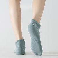 Chaussettes d'entraînement d'été antidérapantes pour équipe professionnelle, à compression, avec semelle ventilée et adhérence, conçues pour l'entraînement fonctionnel