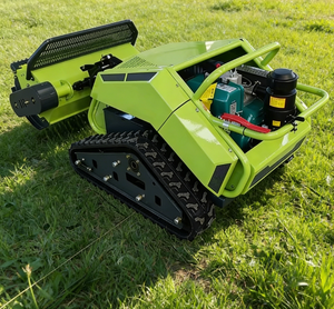 Tondeuse à gazon diesel multifonction tout-terrain télécommandée avec fonction de broyage, zéro-turn, 4x4, sur chenilles, pour vignoble, moteur et transmission - Product Image 6