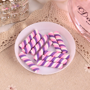 Soft Clay Rainbow Rods For Diy Craft Art Decorative Accessories <b>Polymer</b> Clay Sculpture Supplies Multicolor Twist Pattern - Product Image 3