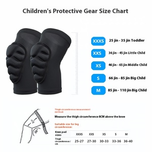 Helm olahraga anak-anak, tipis Roller Skating helm berkendara keseimbangan sendiri pelindung lembut setelan Anti jatuh bantalan lutut siku langsung pabrik - Product Image 4