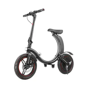 Mankeel bicicleta elétrica dobrável, mk114 5v1a 23-35km, moda bicicleta