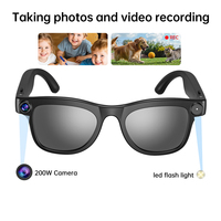 Lunettes intelligentes Xintu Patent JM93 AI avec caméra 8MP HD pour hommes et femmes, lunettes d'enregistrement vidéo, lunettes de traduction