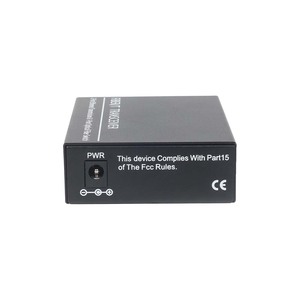 Convertidor de Medios Ethernet 2RJ45 + 1SC, 10/100M, Fibra Única, Doble Fibra, 1310nm, 20km - Product Image 3