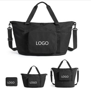 Bolsa <span class=keywords><strong>de</strong></span> Viaje Plegable y Expandible Ligera con Asa Resistente, <span class=keywords><strong>para</strong></span> Llevar en Avión, con Compartimento <span class=keywords><strong>para</strong></span> Zapatos y Organizador - Product Image 2