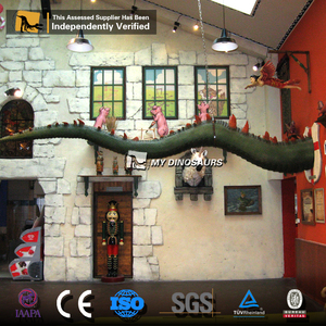 Mi DINO personalizado temporizador montado en la pared <span class=keywords><strong>de</strong></span> la <span class=keywords><strong>cola</strong></span> del <span class=keywords><strong>dragón</strong></span> para interiores Decoración - Product Image 2