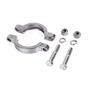 304 thép không gỉ áp lực cao ống fastner kẹp vệ sinh lớp nặng khóa mạnh tính năng ứng dụng thực phẩm đồ uống - Product Image 4