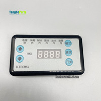 Papan kontrol Motherboard tampilan Digital papan kontrol Aksesori mesin pembuat es Universal papan Pcb