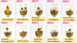 ชาดอกไม้ทรงกลมสูตรพิเศษ บานสะพรั่งสวยงาม ชาเขียวออร์แกนิกทำมือ - Product Image 2