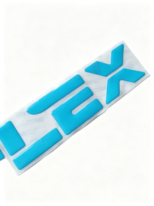 Etichetta in Poliuretano Epossidico, Adesivo Individuale, Logo in Resina PU con Lettere in Rilievo - Product Image 5