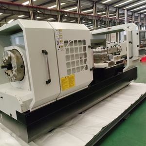 เครื่องทำเกลียวท่ออัตโนมัติเครื่องทำเกลียวท่ออัตโนมัติ QK1319เตียงแบนสำหรับงานหนัก - Product Image 1