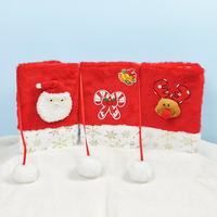 Nouveau carnet créatif pour la veille de Noël, journal ligné en peluche avec motifs de Noël de dessins animés, reliure parfaite sans fil, fabriqué en Chine
