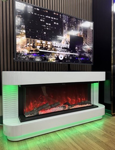 Gran oferta de soporte de <span class=keywords><strong>TV</strong></span> con espejo con chimenea, decoración del hogar, venta de viernes negro, muebles con espejo, Cheminee Kamin Haard Meuble - Product Image 3