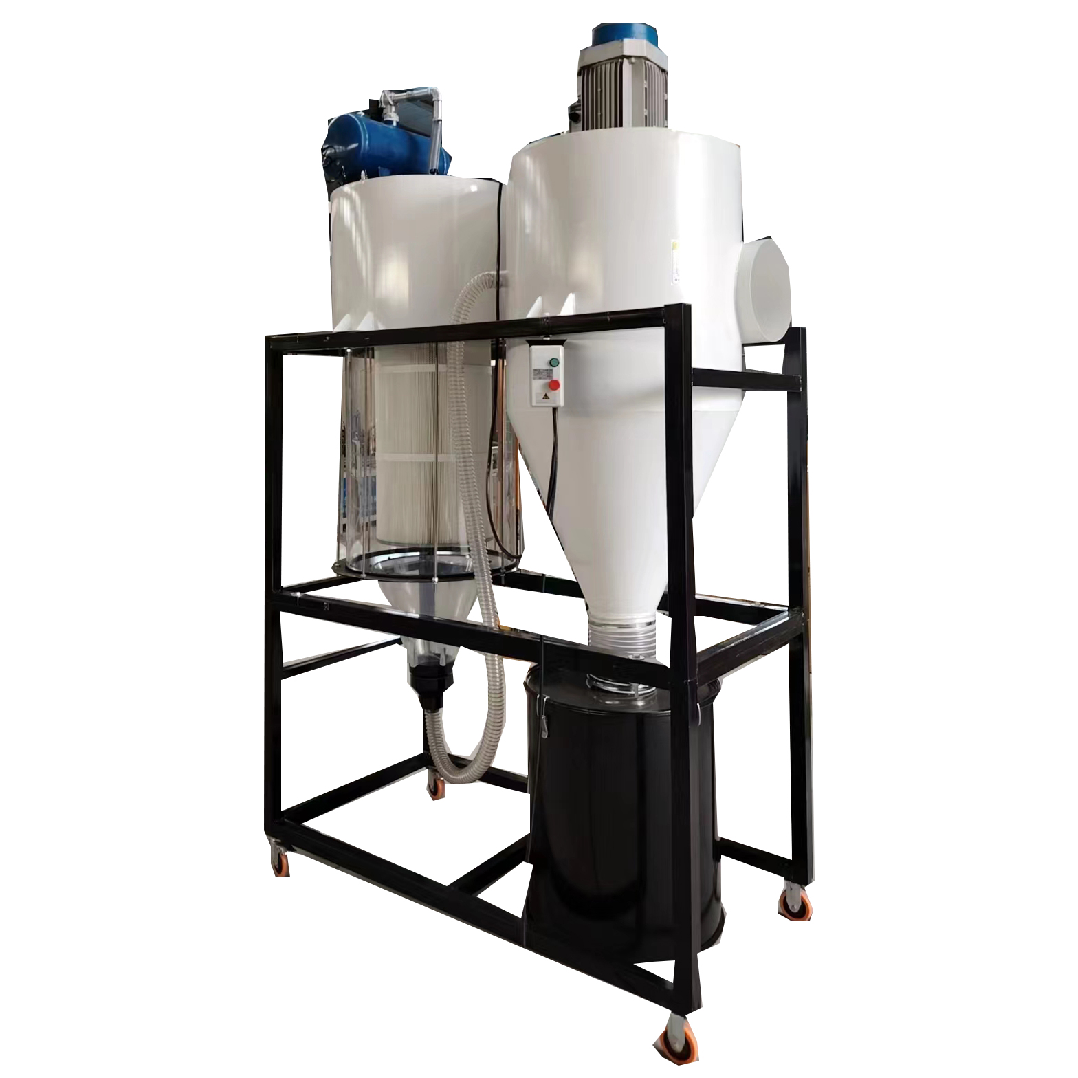 Quiet Operation Auto Pulse Cleaning Cyclone Dust Collector Energy-Saving for Dust Collection