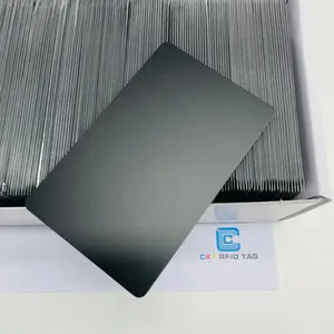 Yüksek kaliteli mat siyah PVC NFC kartvizit