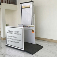 Nouvelle plateforme élévatrice verticale électrique hydraulique Cathaylift HL 320 kg 1m-12m, fabriquée au Shandong, pour extérieur, escalier, cour, table de 1,43 m