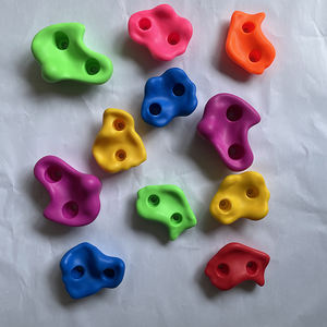 Pierres murales d'escalade <span class=keywords><strong>de</strong></span> roche pour enfants, prises <span class=keywords><strong>de</strong></span> pieds, main, kit <span class=keywords><strong>de</strong></span> poignée, jouet amusant, d'escalade en plein air, petite taille - Product Image 2