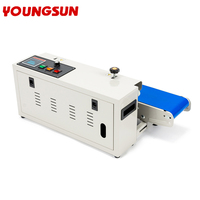 YOUNGSUN Prix d'usine Engrenage en plastique Bloc chauffant en aluminium Sac en plastique Bande continue Machine de thermoscellage Snack Bag Sealer