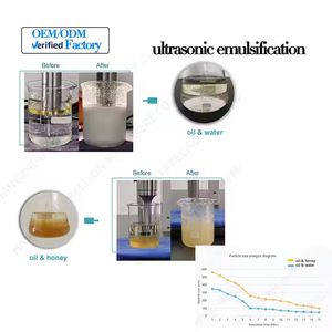 OEM thiết bị siêu âm tùy chỉnh 1500W 5L siêu âm nanoemulsion Mixer homogenizer sonicator cho phòng thí nghiệm - Product Image 5