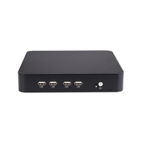 PC industriel embarqué sans ventilateur OEM ODM Intel Core I3 I5 I7 I9 avec 2 ports LAN, 6 ports RS232 RS485 et GPIO pour l'automatisation industrielle et les passerelles IoT