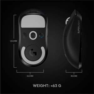 Souris de jeu sans fil <span class=keywords><strong>Logitech</strong></span> <span class=keywords><strong>G</strong></span> <span class=keywords><strong>Pro</strong></span> X Superlight d'origine en vente chaude souris Ultra lé<span class=keywords><strong>g</strong></span>ère avec souris Esports à capteur <span class=keywords><strong>Hero</strong></span> 25K - Product Image 5