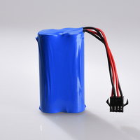 Batterie Li-ion CROWN V personnalisée 7,4 V 1200 mAh 18650 rechargeable