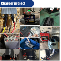 Chargeur de batterie portable 3000W 48V 50A pour voiture électrique/chariot de golf/chariot élévateur, usage industriel