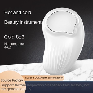 Masseur de beauté pour le cou à micro-courant, chaud et froid, étanche, à piles, pour lifting et raffermissement, avec applicateur d'essence - Product Image 3