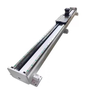 Module de glissière linéaire QIGE robuste avec crémaillère à roulements pour PLC, pour truss de robotisation au sol/suspendu, guide de bras robotique <span class=keywords><strong>7</strong></span>ème axe - Product Image 5