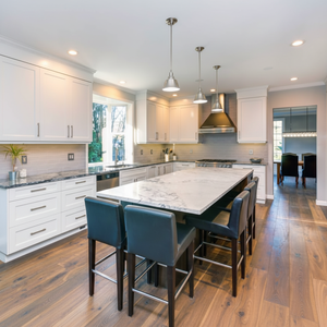 ตู้ครัวไม้วีเนียร์ดีไซน์พิเศษของตู้แขวนในห้องครัวซอฟต์แวร์ออกแบบเกาะ - Product Image 1